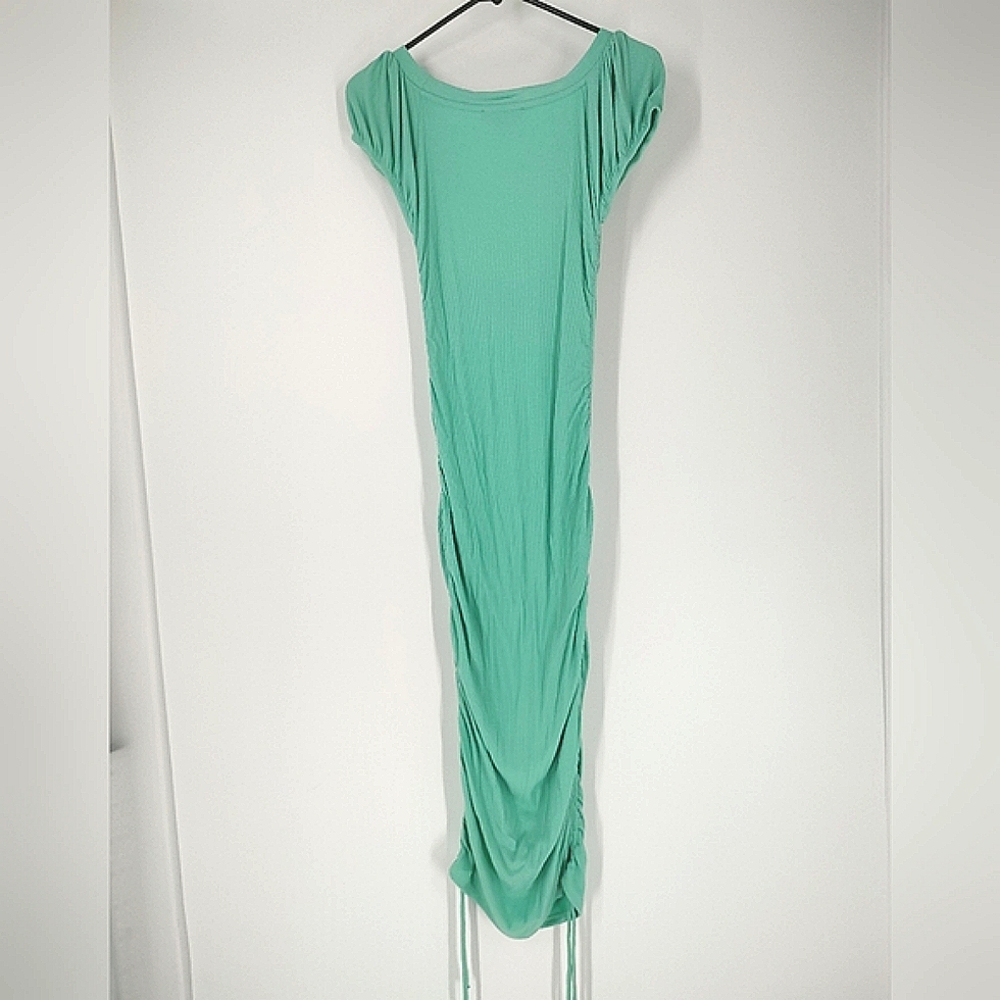 Betsey Johnson Short Sleeve Maxi Mint Dress - Picture 2 of 9
